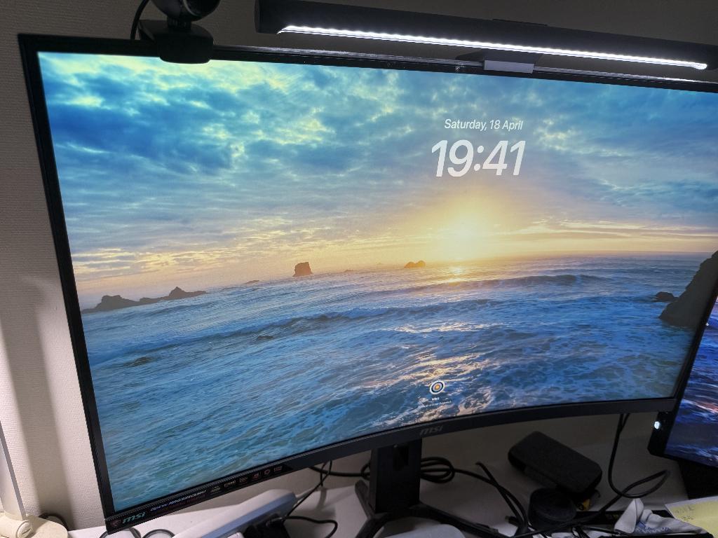 MSI 4K curved monitor te koop – €200 – goede staat, Computers en Software, Monitoren, HDMI, Gaming, Ophalen