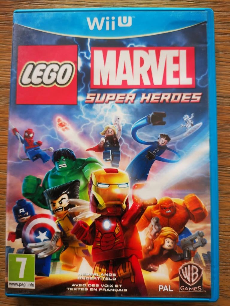 LEGO Marvel Super Heroes, Consoles de jeu & Jeux vidéo, Jeux | Nintendo Wii U, Enlèvement, Aventure et Action, À partir de 12 ans