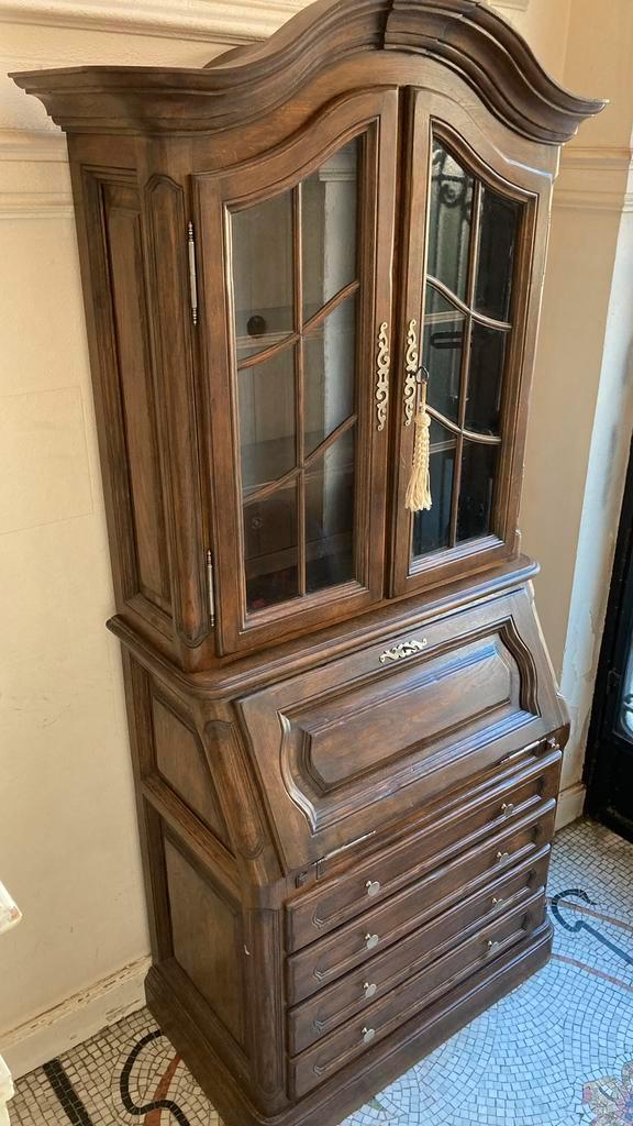Mooie buffetkast - vitrinekast / antiek - vintage - retro, Maison & Meubles, Armoires | Buffets, Utilisé, Enlèvement