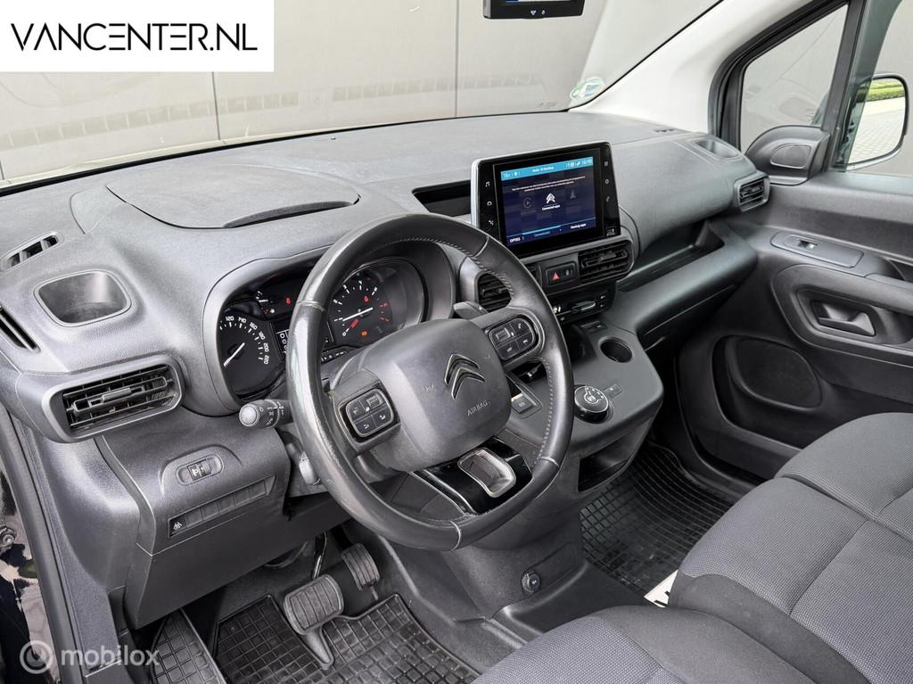 Citroen Berlingo 1.5 HDI 130PK EAT8 Automaat Carplay Trekh., Auto's, 1350 kg, Gebruikt, Citroën, Zwart