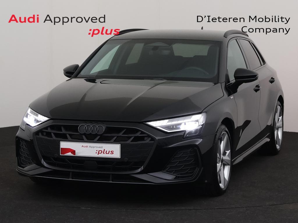 Audi A3 Sportback A3 Sportback 30 TFSI Business Edition S li, Automaat, Zwart, https://public.car-pass.be/vhr/548f97a3-146d-441f-957b-a7f351ebc0ff