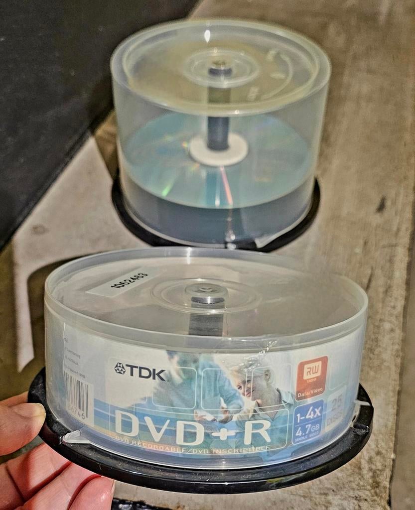 28 NIEUWE VIRGIN DVD+R, Ophalen of Verzenden, Nieuw, Dvd, TDK