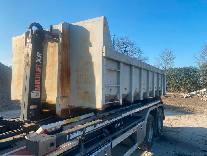 Haakarm containerbak afzetbak container haak en kabelsysteem, Zakelijke goederen, Machines en Bouw | Keten en Containers, Ophalen