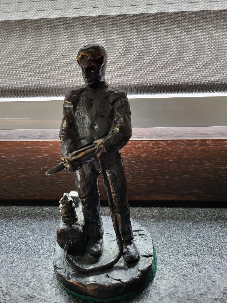 Bronzen beeld Jaap Hartman, Ophalen of Verzenden