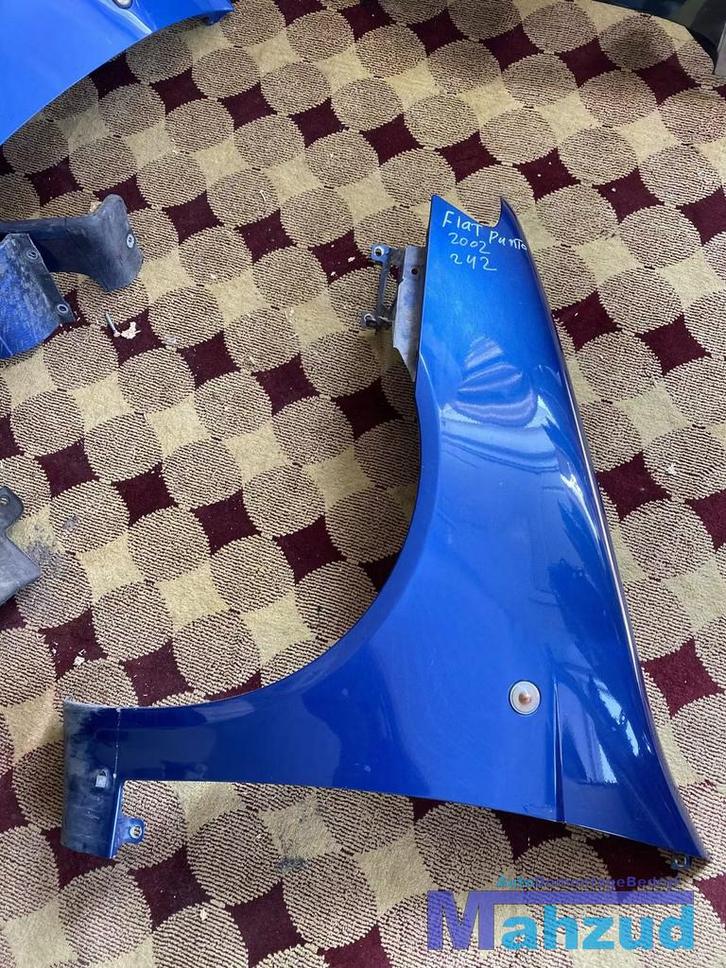 2002 Fiat Punto linker voor scherm zijscherm blauw, Autos : Pièces & Accessoires, Carrosserie & Tôlerie, Fiat, Avant, Utilisé