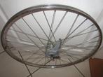 Voorwiel 28X 1 3/8 met SACHS trommelrem inox velg, Fietsen en Brommers, Ophalen, Gebruikt, Algemeen, Wiel