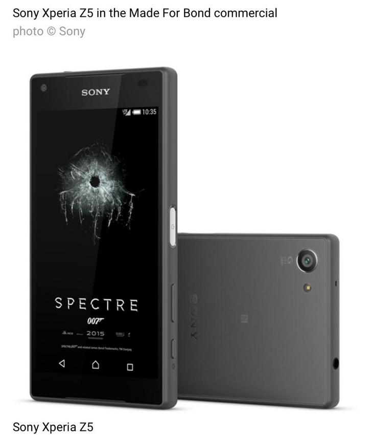Sony Experia Z5 SPECTRE JAMES BOND SÉRIE LIMITÉE, Télécoms, Téléphonie mobile | Sony, Comme neuf, Sans abonnement, Sans simlock