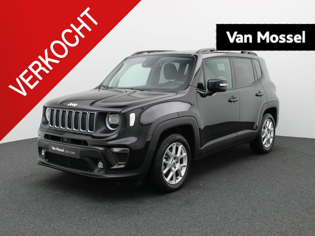 Jeep Renegade 1.5 Turbo T4 130 4x2 MHEV DCT7 Limited, Auto's, Jeep, Stof, Gebruikt, 4 cilinders, Cruise Control
