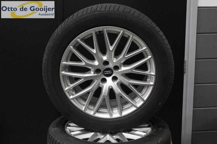 Originele Audi Q7 Velgen 20 Inch Winterbanden Continental, Auto-onderdelen, Banden en Velgen, Banden en Velgen, Winterbanden, 20 inch