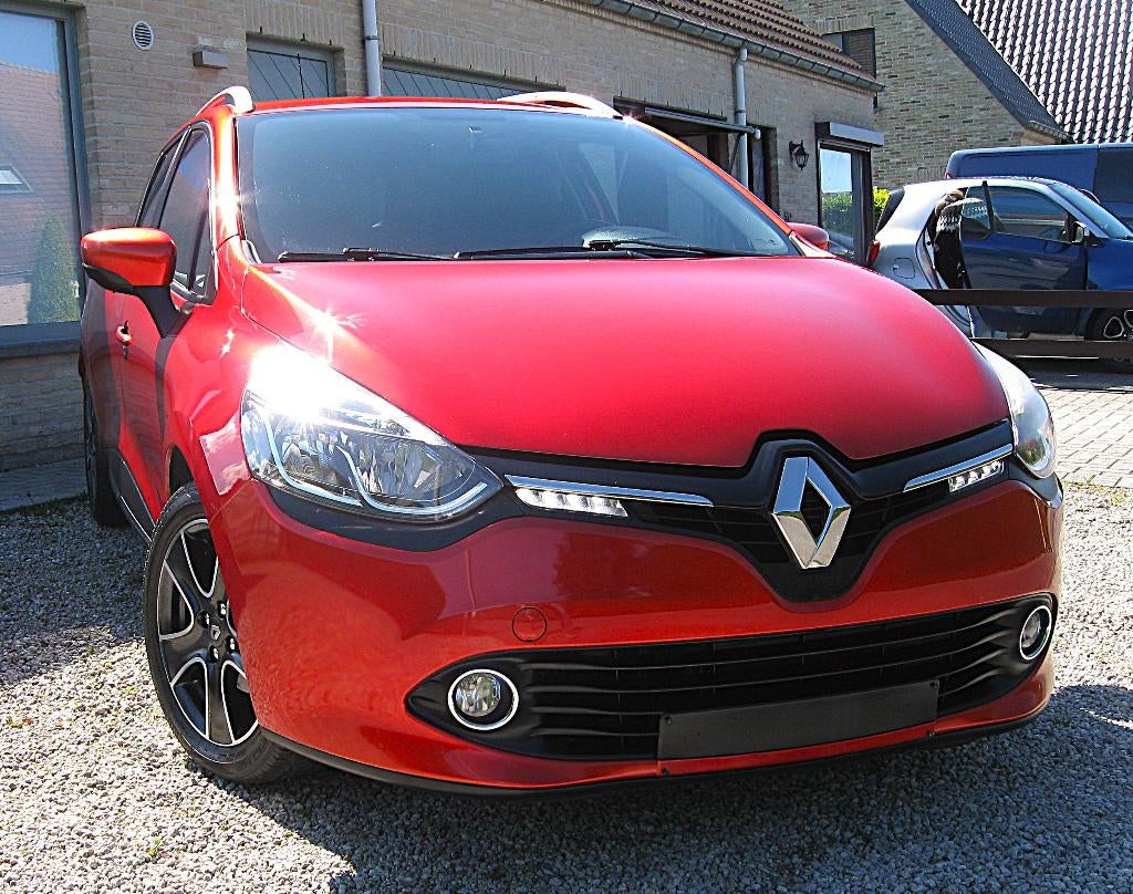 Onderhouden Renault CLIO, reeds BLANCO gekeurd + Car-pass.!, Autos, Renault, Rouge, Achat, Noir, 5 portes