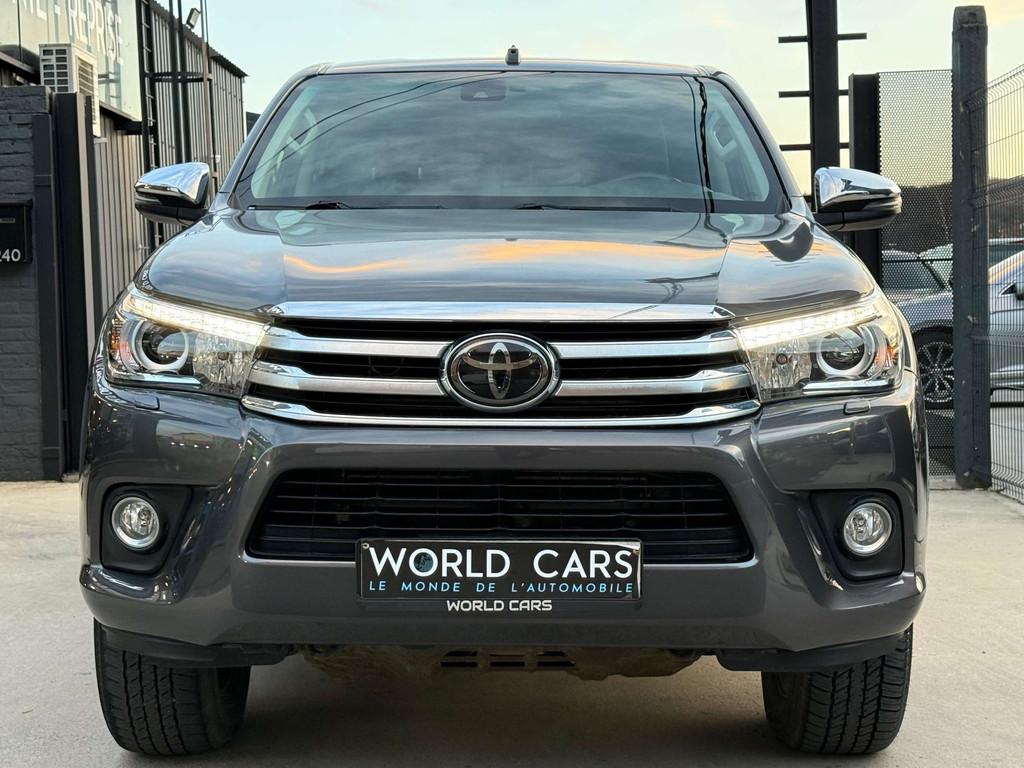 Toyota Hilux 2.4 D-4D 4WD TVA*BTW HARD-TOP LINE AS. CAMERA F, Autos, Toyota, Cuir, Achat, Entreprise, 2393 cm³