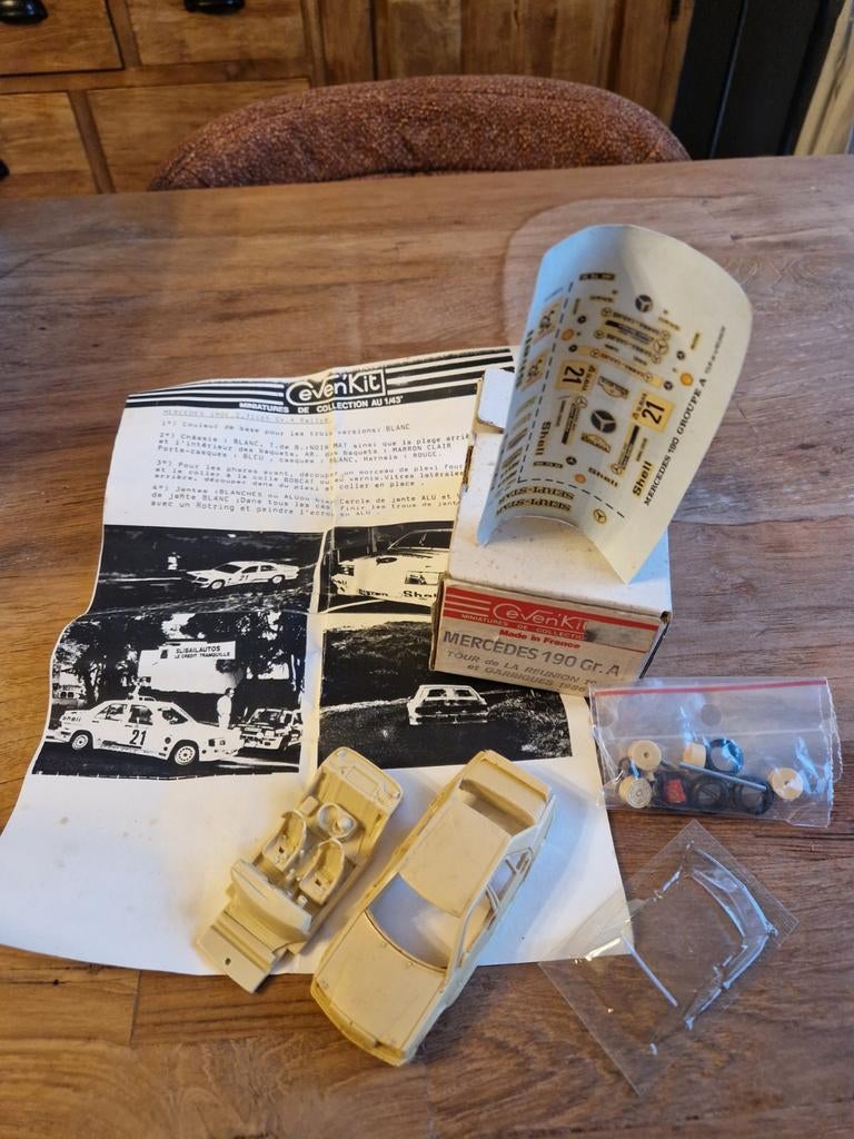 Modelbouw Ceven Kit Mercedes 190 Group A, Enlèvement ou Envoi