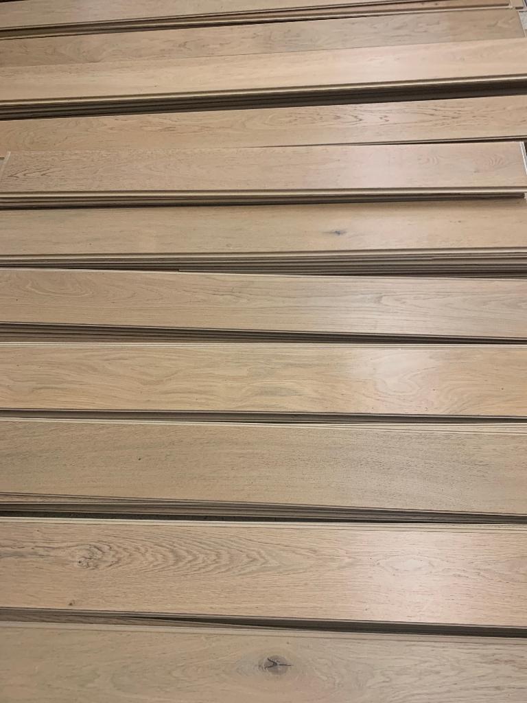 * eikenfineer parket /ongeveer 25m2*, Doe-het-zelf en Bouw, Ophalen, Gebruikt, Minder dan 25 mm, Eiken