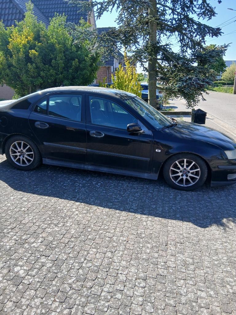 Saab, Auto's, Voorwielaandrijving, Stof, Zwart, 4 cilinders