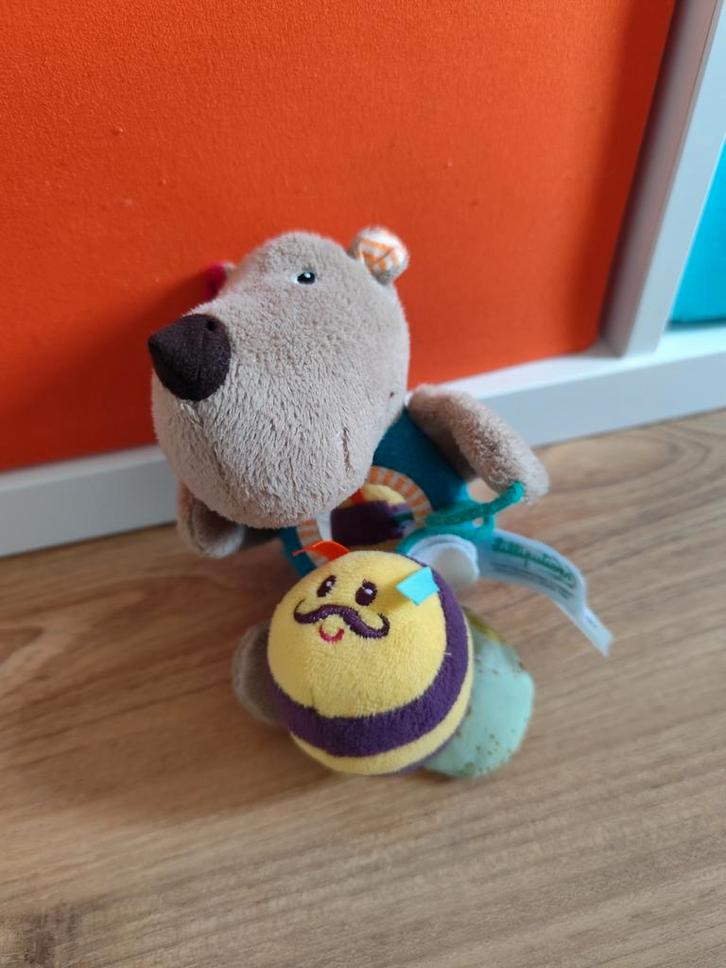 Lilliputiens knuffel, Kinderen en Baby's, Speelgoed | Knuffels en Pluche, Gebruikt, Beer, Ophalen of Verzenden