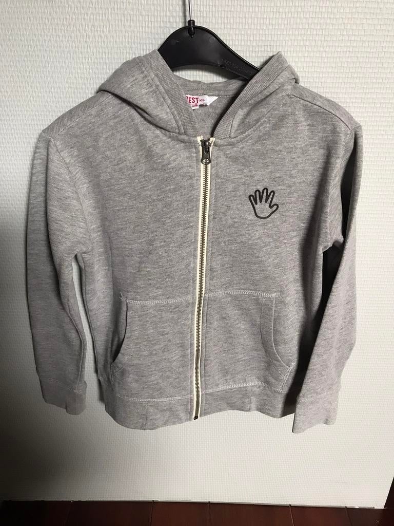 Licht grijze gilet, Enfants & Bébés, Vêtements enfant | Taille 128, Enlèvement ou Envoi, Comme neuf, Garçon ou Fille