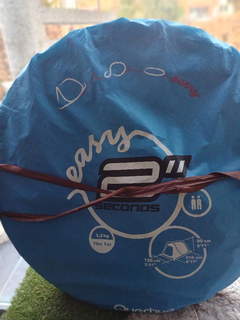 Koepeltent/werptent 2m x 2m, Ophalen, Gebruikt, Tot en met 2