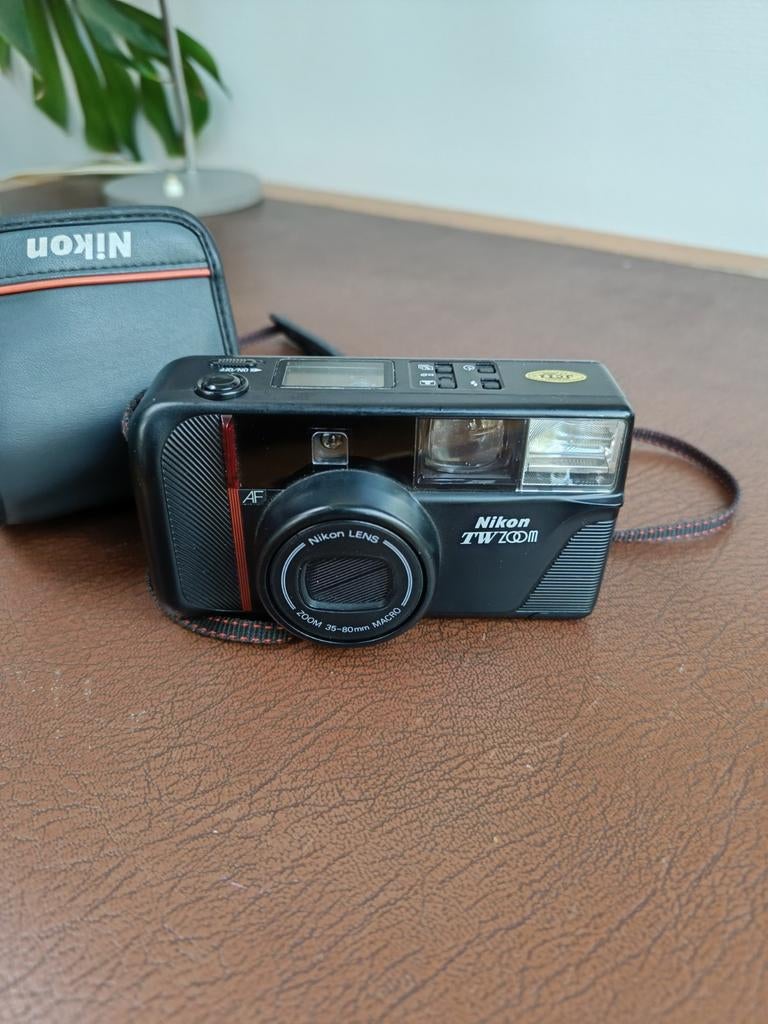 Nikon TW Zoom analoge camera, Ophalen of Verzenden, Nikon