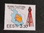 Estland 1997 - vuurtoren van Ruhnu, landkaart **, Verzenden, Overige landen, Postfris