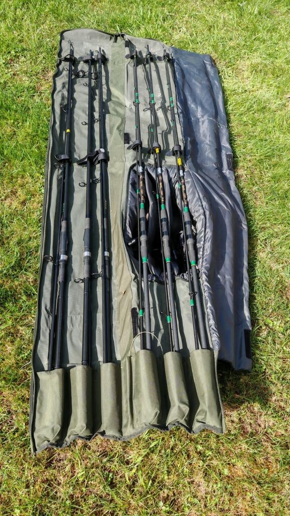 6x karper hengels en 3x baitrunners, Watersport en Boten, Hengelsport | Karpervissen, Ophalen