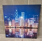 Tableau photo toile sur chassis (100.5 X 100.5 cm) Hong-Kong, Enlèvement