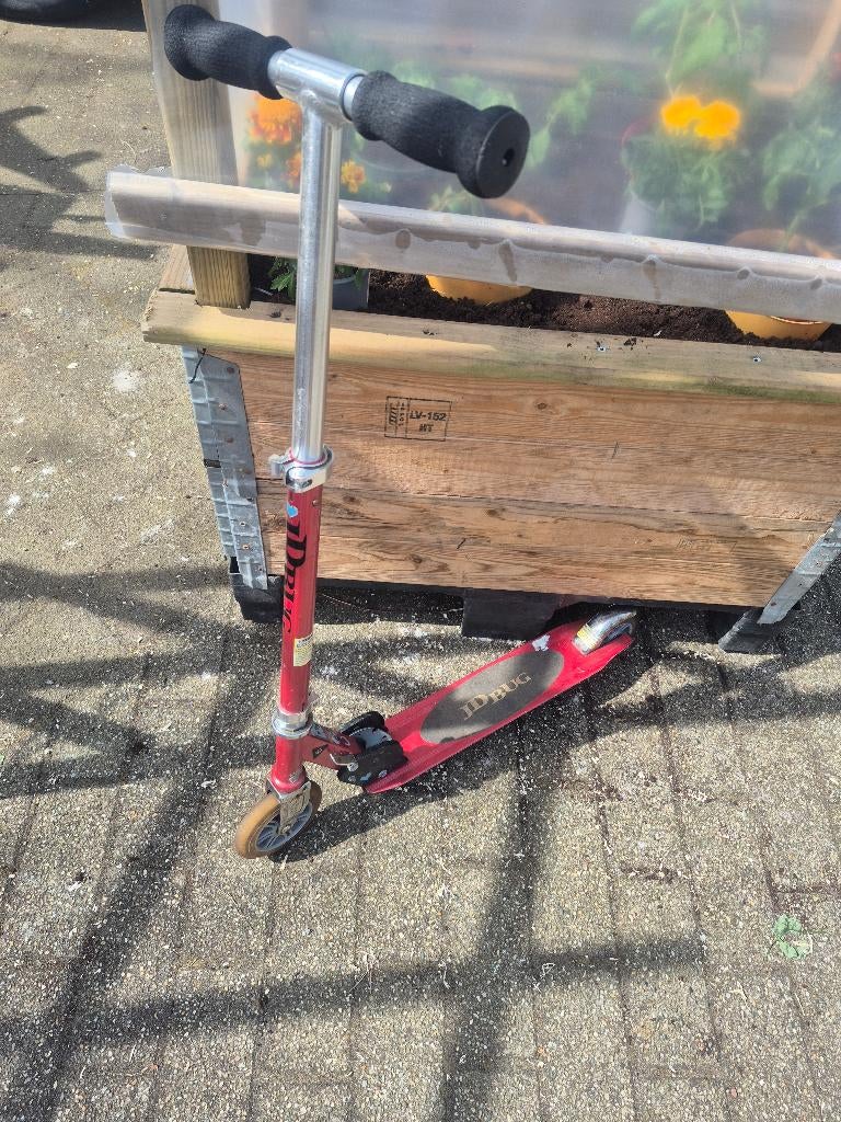 Opvouwbare step, Kinderen en Baby's, Speelgoed | Buiten | Voertuigen en Loopfietsen, Gebruikt, Duwvoertuig, Ophalen