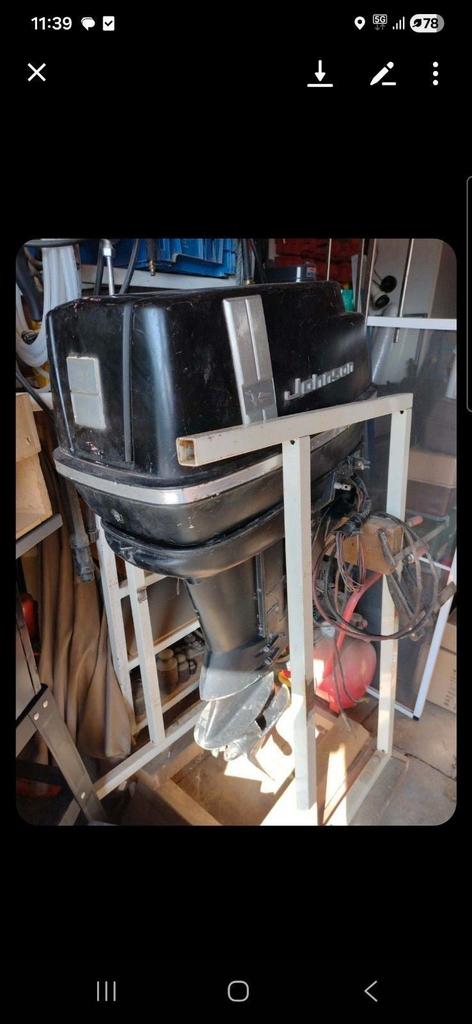 Johnson motor, Ophalen, Zo goed als nieuw