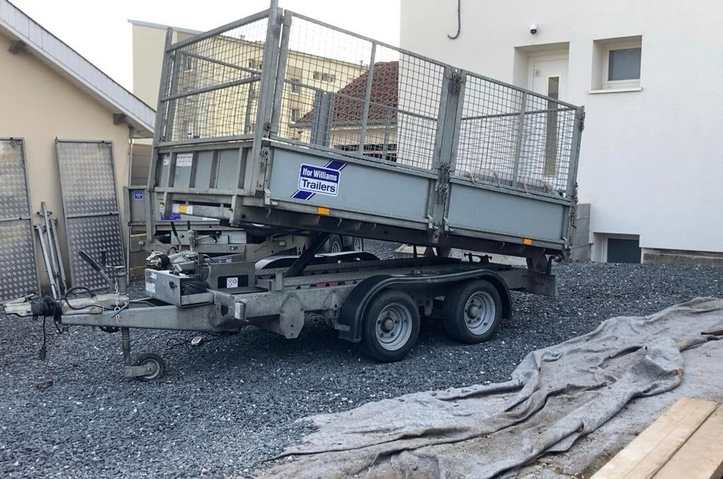 Benne ifor williams TT 105 G 3500 kg, Autos : Divers, Enlèvement, Comme neuf