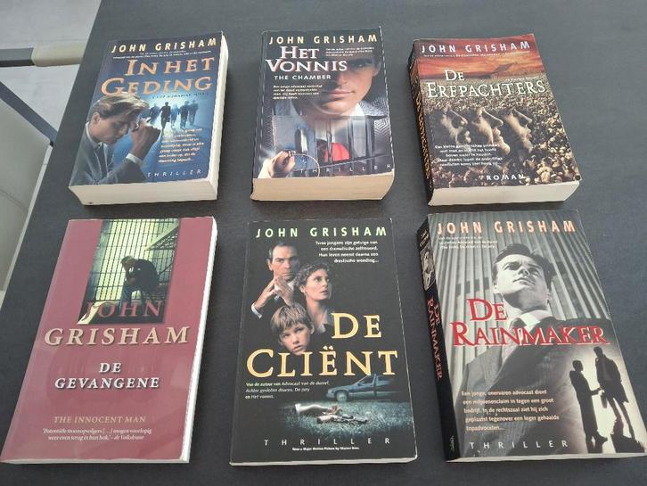Boeken van John Grisham, Boeken, Thrillers, Zo goed als nieuw, Ophalen
