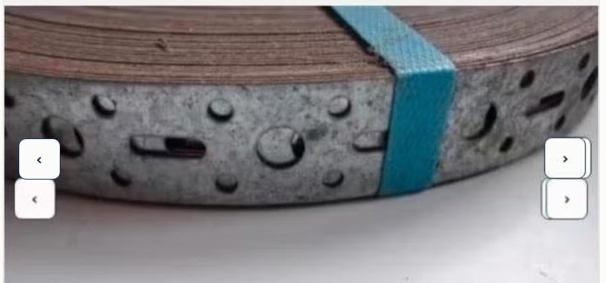 bandijzer verzinkt geperforeerd 25 mm - 3.68 kg, Ophalen of Verzenden