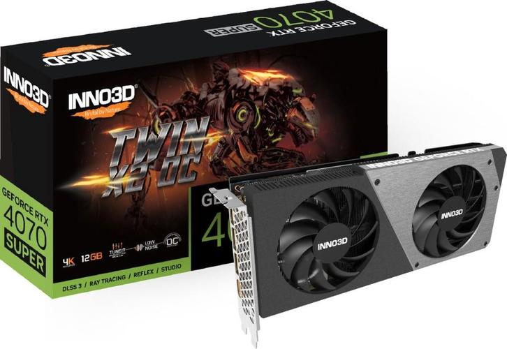 RTX 4070 super, Informatique & Logiciels, Cartes vidéo, Utilisé, Nvidia, PCI-Express 4.0, GDDR6, HDMI, DisplayPort, Enlèvement