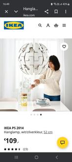 Ikea PS 2014 lamp wit/zilver  52cm