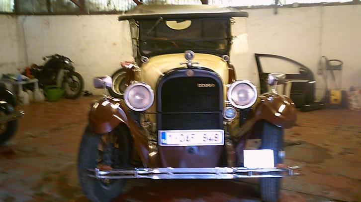 DODGHE TORFEDO 3500CC ESSENCE 1926, Auto's, Oldtimers, Bedrijf, Te koop, Dodge, Benzine, Stadsauto, 5 deurs, Handgeschakeld, Beige