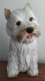Grande statue  Westie  ou West Highland White Terrier, Enlèvement ou Envoi, Comme neuf, Animal