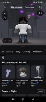 Roblox account te koop, Ophalen