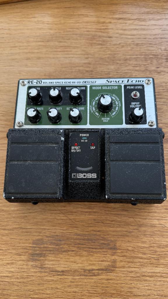 Boss RE20 Space Echo, Ophalen of Verzenden, Zo goed als nieuw, Delay of Echo