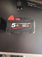 Batterie Milwaukee M18 5AH, Bricolage & Construction, Enlèvement ou Envoi