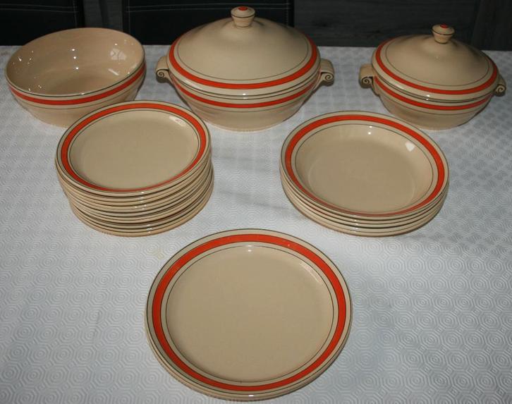 boch partie de service boch, Antiek en Kunst, Antiek | Servies los, Ophalen