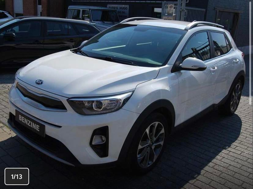 Kia stonic, Auto's, Kia, Euro 5, Stof, Zwart, 4 cilinders