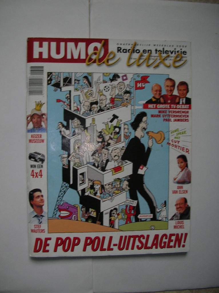 Humo De Luxe 18 maart 2003 nr 13/3263, Verzamelen, Tijdschriften, Kranten en Knipsels, Ophalen of Verzenden, 1980 tot heden, Tijdschrift