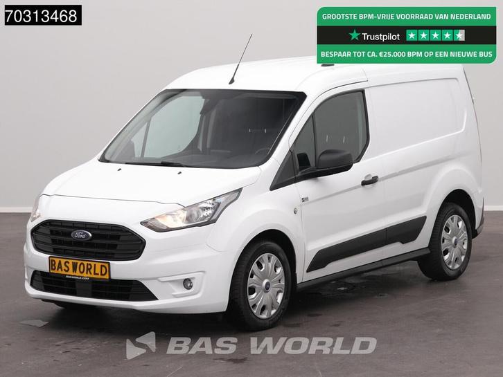 Ford Transit Connect 100PK Benzine L2H1 Navi Airco Cruise Ca, Auto's, Bestelwagens en Lichte vracht, Bedrijf, Te koop, Achteruitrijcamera