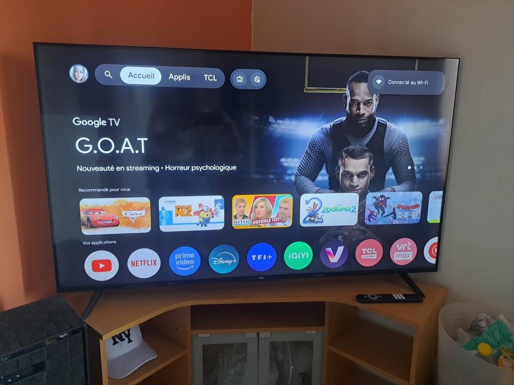 TV Smart TV TCL 55 pouces – Très bon état, Smart TV