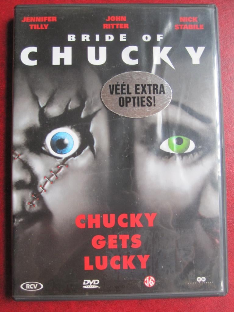 Bride of Chucky (1998), Vanaf 16 jaar, Ophalen of Verzenden, Zo goed als nieuw, Slasher
