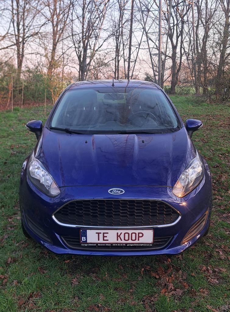 Ford Fiesta: 111.000km+ airco+jaar garantie +groot nazicht!!, Voorwielaandrijving, Euro 5, Stof, 1242 cc