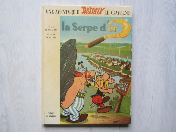 Astérix - La serpe d'or - 2c de 1968 - 10,00Eur, Livres, BD, Utilisé, Une BD, Enlèvement ou Envoi