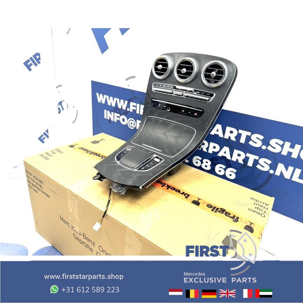 W205 C Klasse Facelift middenconsole Esschen hout W253 GLC 2, Auto-onderdelen, Interieur en Bekleding, Mercedes-Benz, Gebruikt