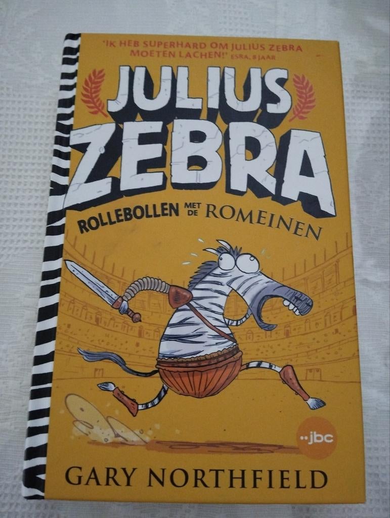 Julius Zebra. Rollebollen met de Romeinen ViB Kids 2018, Boeken, Humor, Nieuw, Ophalen of Verzenden, Verhalen, Gary Northfield