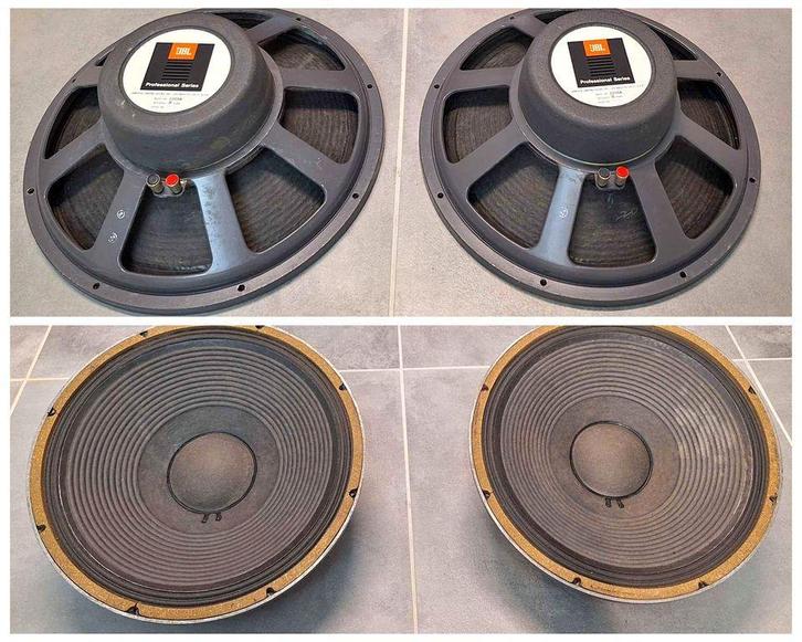Verkoop of ruil 2 JBL 2205A Alnico New Suspensions, Audio, Tv en Foto, Luidsprekerboxen, Zo goed als nieuw, JBL, Ophalen of Verzenden