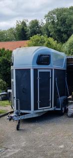 2 paards trailer, Ophalen, Gebruikt, Hout, 2-paards trailer