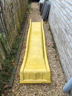 Glijbaan kunststof geel, Ophalen, Zo goed als nieuw, Glijbaan